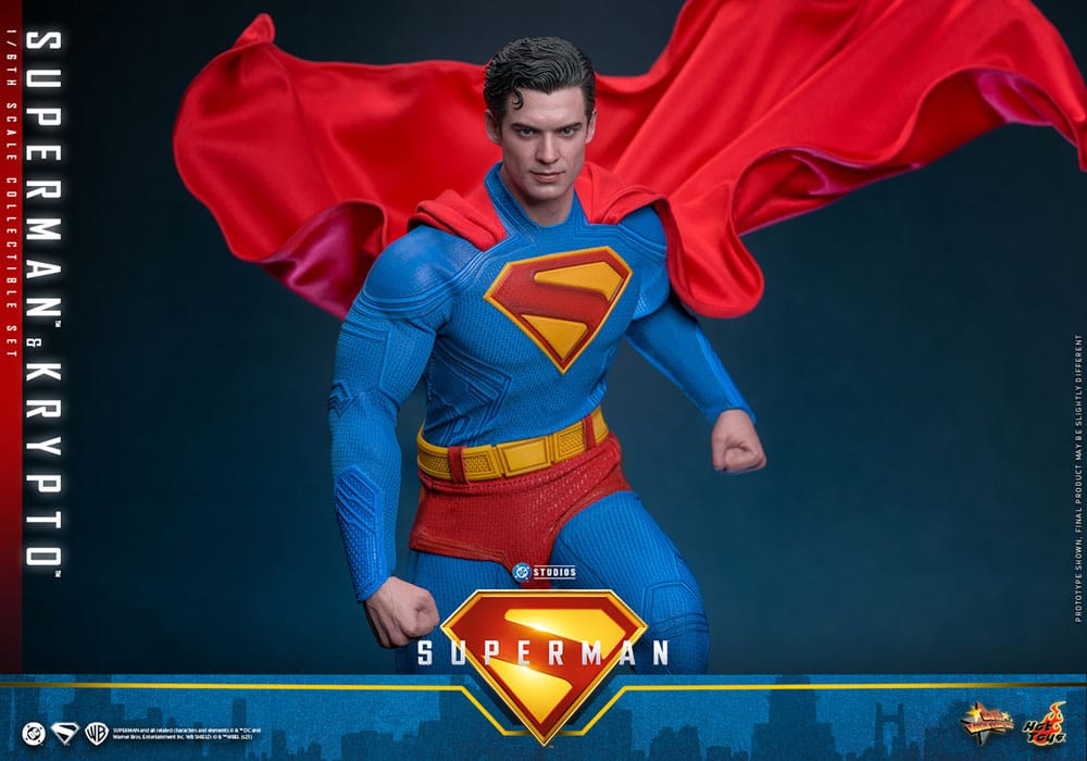 Superman (2025) Movie Masterpiece Action Figure 1/6 Superman & Krypto 33 cm